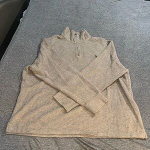 POLO QUARTER ZIP SWEATER